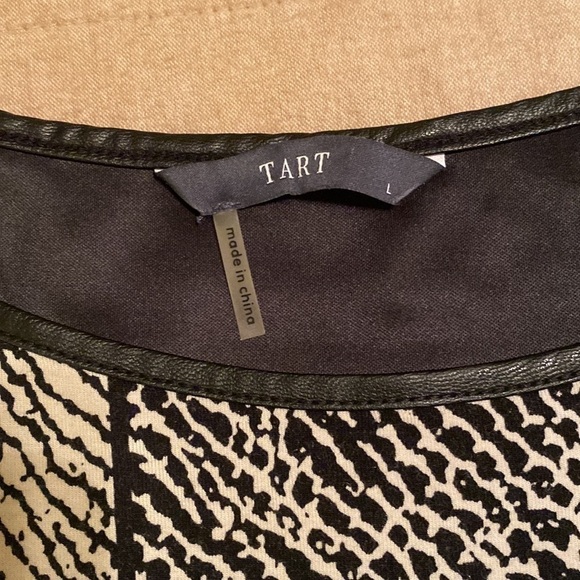 Tart Reptile Print Dress Featuring 100% Vegan Leather - Picture 6 of 9